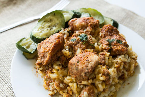 Indian Tikka Masala with Brown Rice Ready Meal