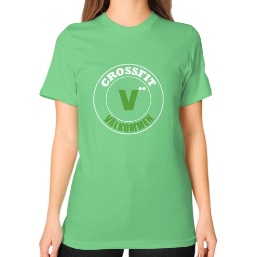 Unisex T-Shirt (on woman) Grass Crossfit Valkommen Store