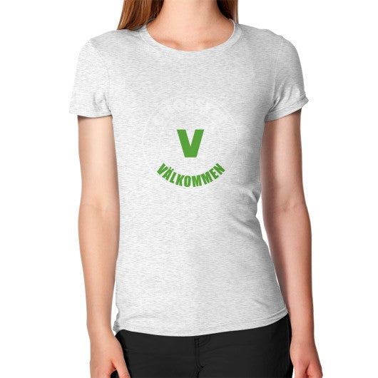 Women's T-Shirt Ash grey Crossfit Valkommen Store
