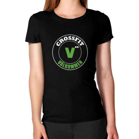 Women's T-Shirt Black Crossfit Valkommen Store