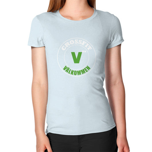 Women's T-Shirt Light blue Crossfit Valkommen Store
