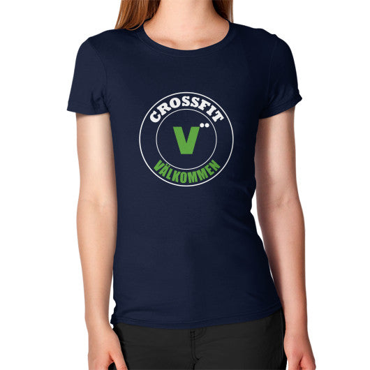 Women's T-Shirt Navy Crossfit Valkommen Store