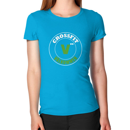Women's T-Shirt Teal Crossfit Valkommen Store