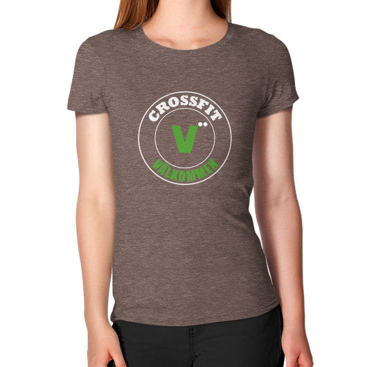 Women's T-Shirt Tri-Blend Coffee Crossfit Valkommen Store