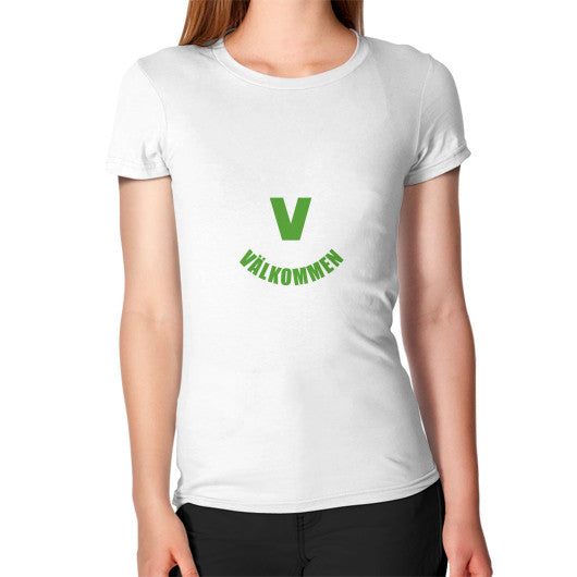 Women's T-Shirt White Crossfit Valkommen Store